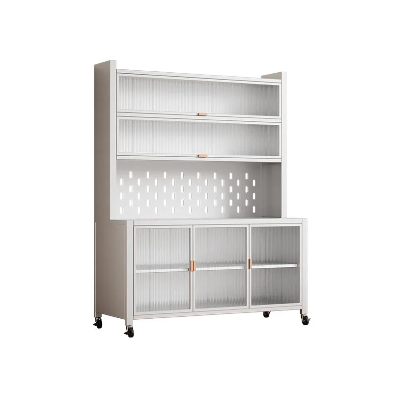 

Side cabinet integrated storage cabinet kitchen stove cupboard cupboard microwave