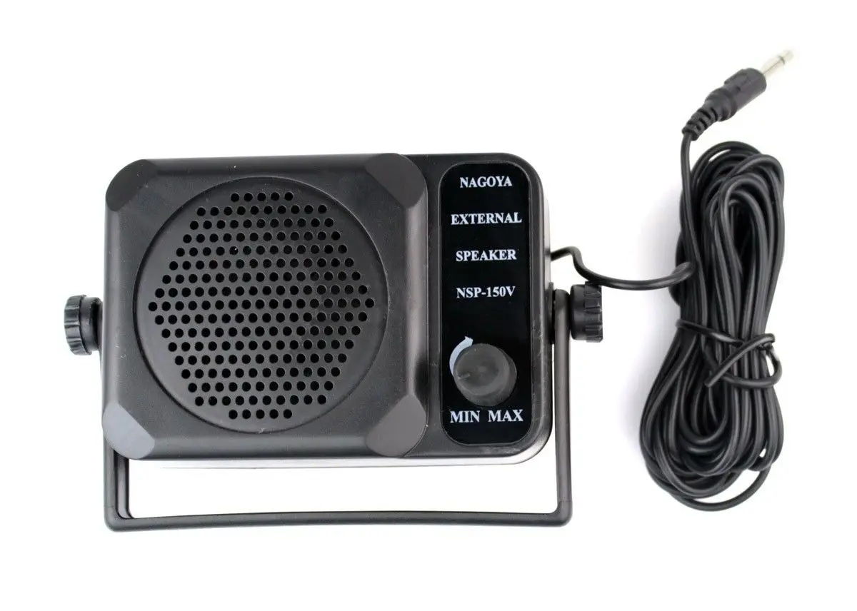 NSP-150V Externe Haut-Parleur Mini Ham CB Radios Pour Yaesu MenDICOM Motorola Voiture Mobile Pour HF VHF UHF Transcsec