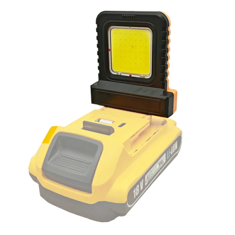 Power Tool Accessories Parts For Makita 18V For DeWALT 20V For Milwaukee For Bosch For M18 Lithium Battery Case Work Lamp Lights