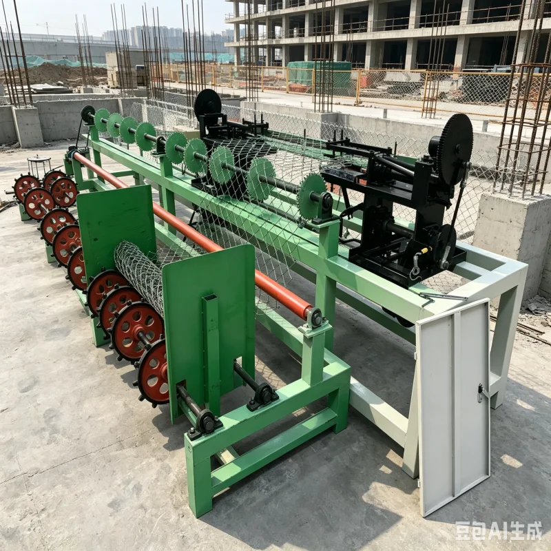 Commercial Grade Galvanized Wire Fence Maker Machine With Intelligent Touch Screen Industrial Perimeter Guard Infrastructure
