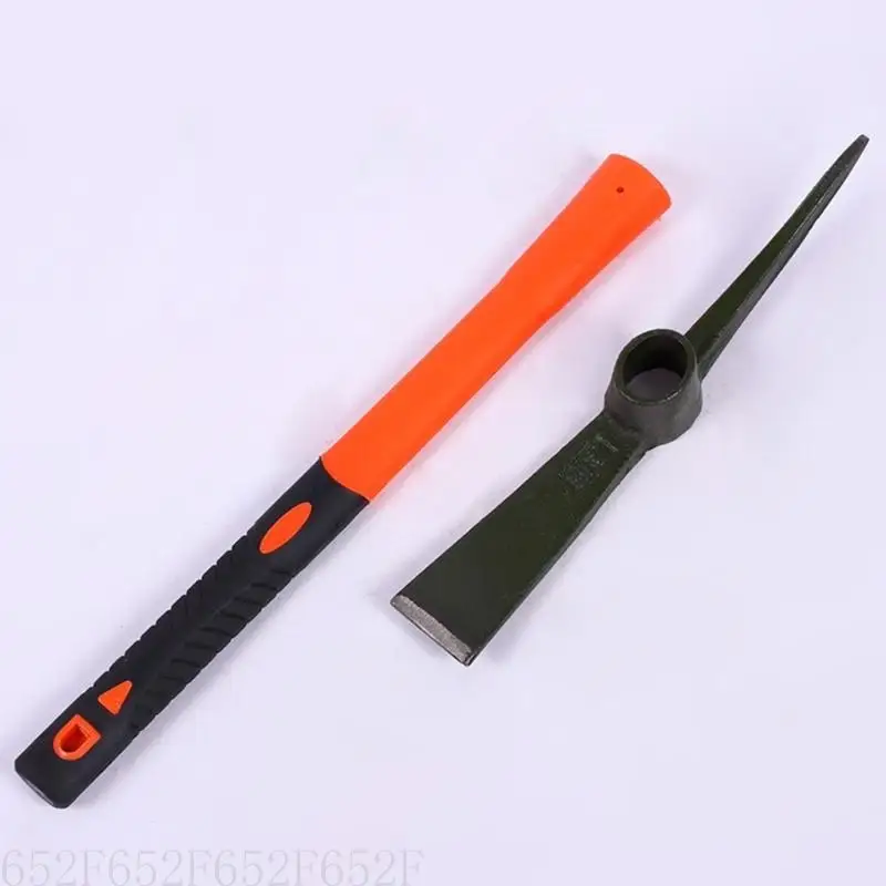 Poignée en Fiber de mattock de jardin polyvalente, pour creuser des tâches de pavage, plantation de Camping, aménagement paysager, élimination efficace du sol