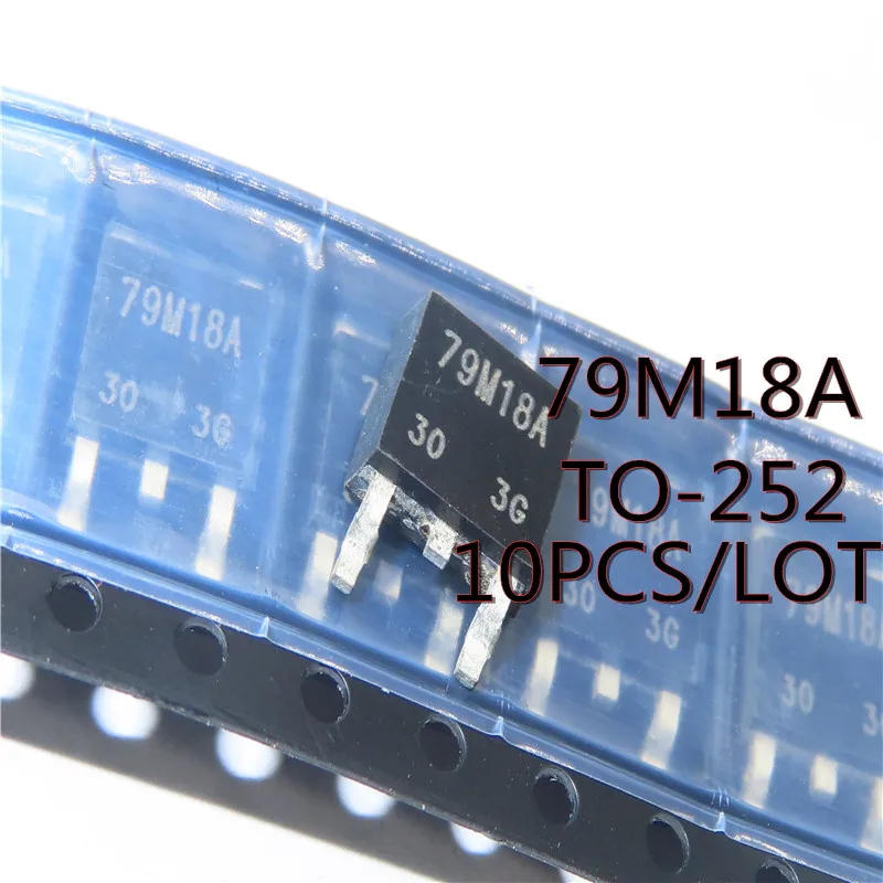 10PCS/LOT NJM79M18DL1A 79M18A  TO-252 Three-terminal regulator reference source New In Stock