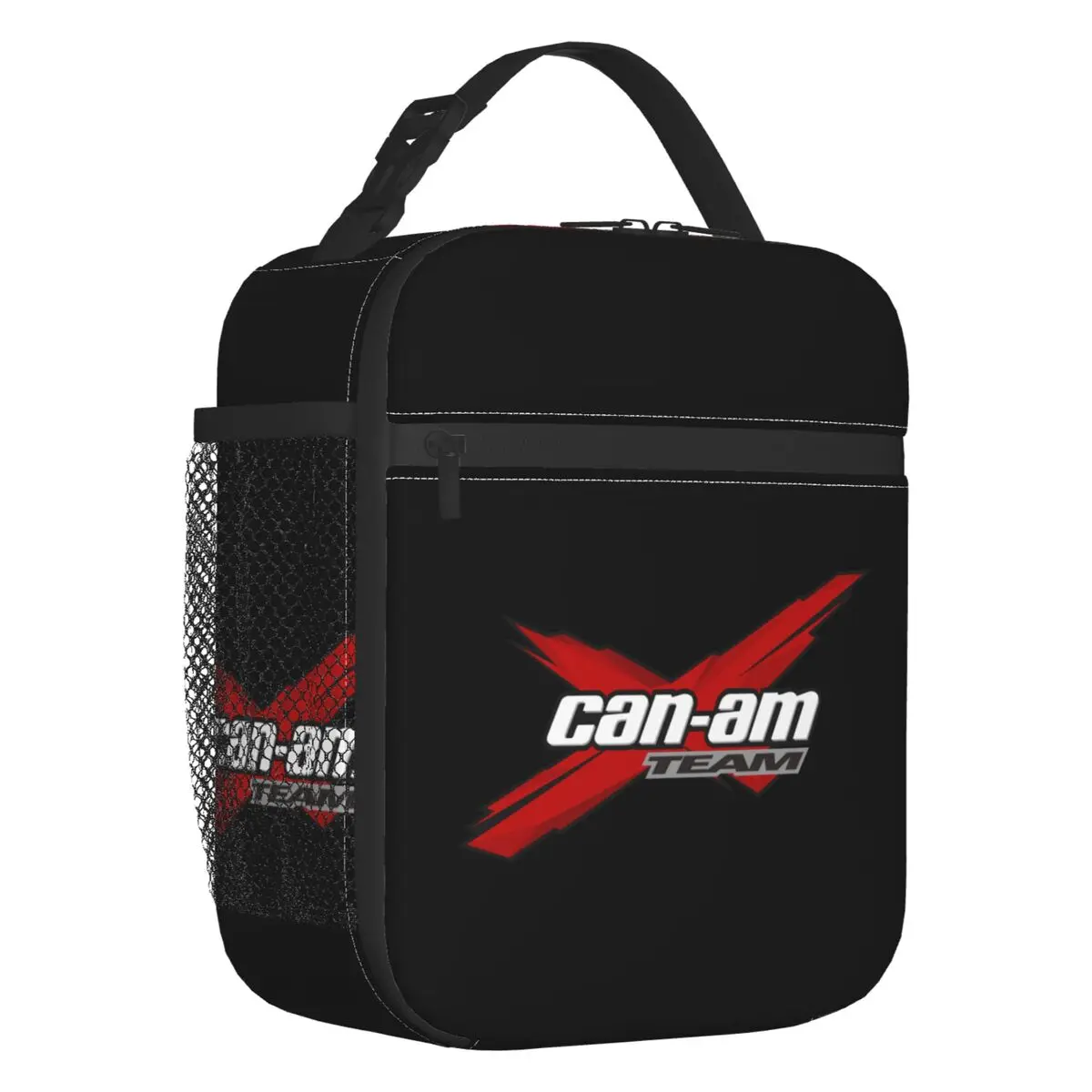 Can-Am Portable Lunch Box for Women Multifunction BRP Motorcycle Cooler Thermal Food Insulated Lunch Bag School Children Student