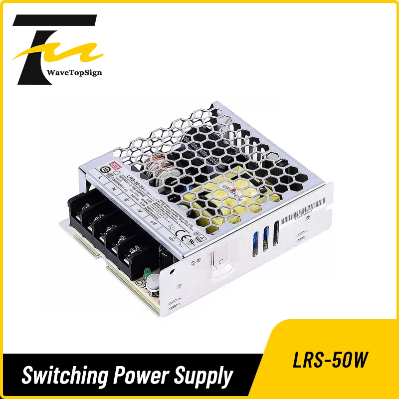 

Импульсный блок питания wavetopsign LRS-50-5V 12V 15V 24V 36V 48V