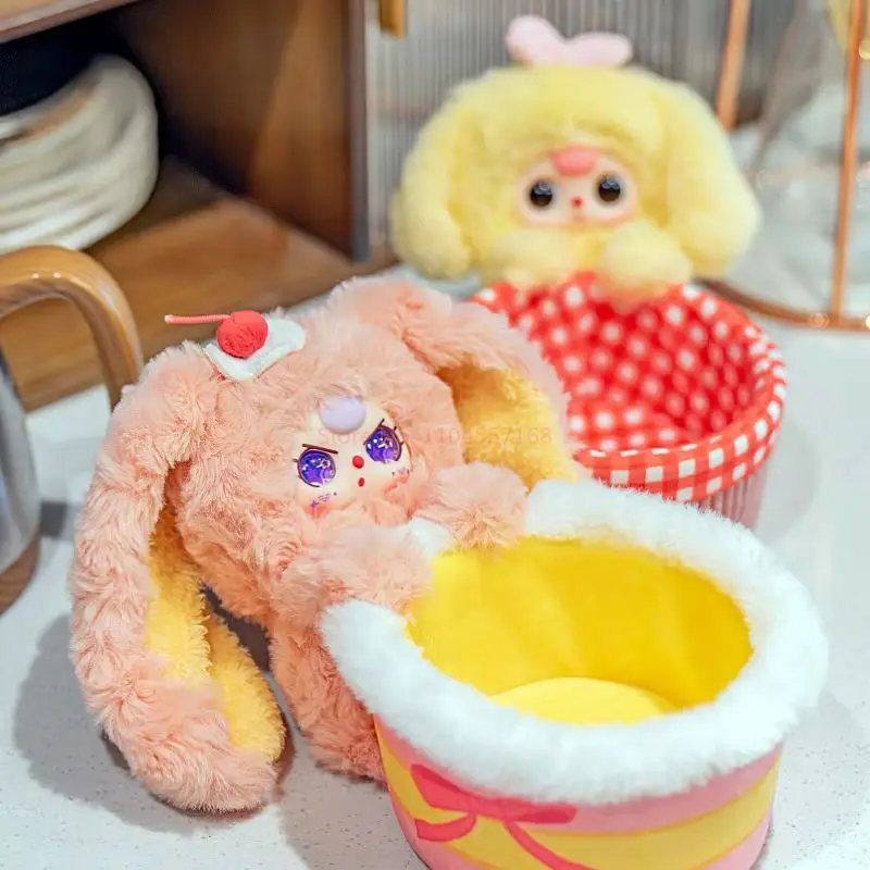 Kotak Misteri Vinyl Koleksi Boneka Lucu Genuine Baby Three Storage Basket Line Fashion Blind Box - Mainan Hadiah Ulang Tahun Untuk Anak Perempuan