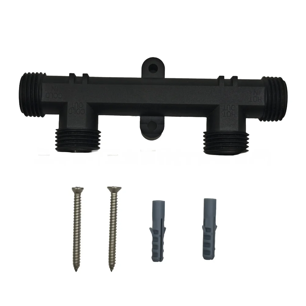 Black Sensor Valve Hot Water Valve Precise Control Insulation Function Regulation Capability For Instant Hot Water Pump