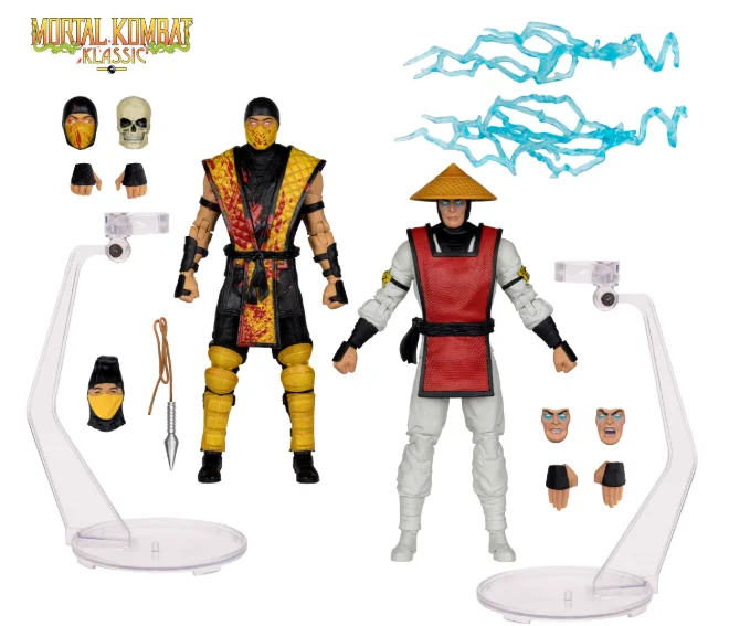 2 قطعة/المجموعة لعبة مورتال كومبات تفرخ الفرعية صفر العقرب كيتانا ليو كانغ الزواحف 7 "مفصلية ألعاب شخصيات الحركة 17 سنتيمتر