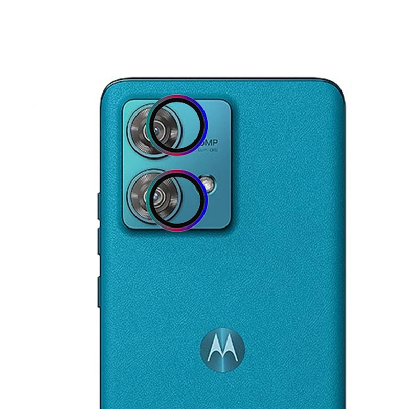 Protezione dell\'obiettivo della fotocamera posteriore per Motorola Moto Edge 40 Neo Back Metal Ring Glass per MOTO Edge40 40Neo custodia protettiva