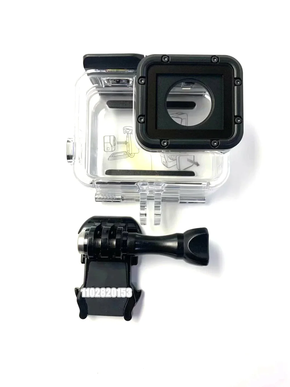 100% Original For GoPro Hero 7 6 5 Camera Waterproof Shell Diving Housing Box Protective Case Accessories