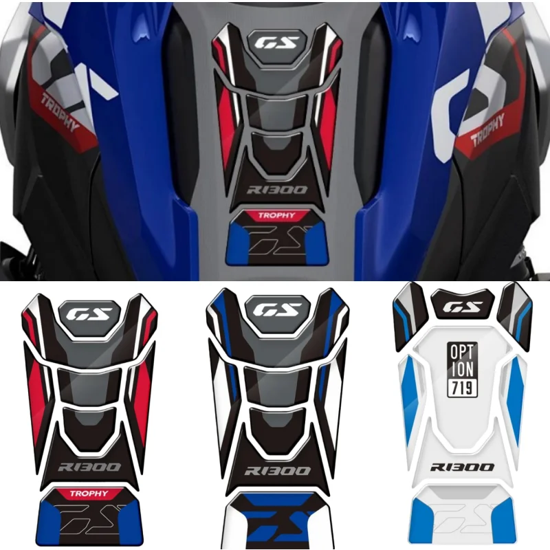 For BMW R1300GS Adventure R1300GSA R 1300 GS ADV 2023-2024 Motorcycle Tank Pad Protector Sticker Fuel Tank Cap Sticker