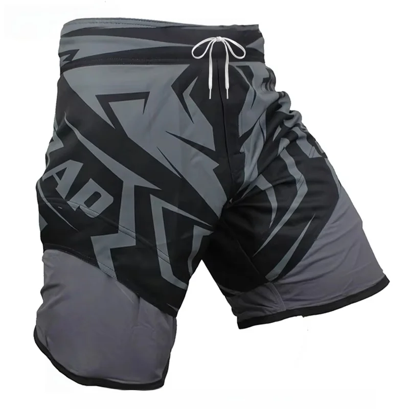 2026 Sommer Kampfshorts Herren BJJ MMA Boxshorts Kampfsport Grappling Shorts Fitness Muay Thai Kickboxen Wrestling Sporthosen – Detail 5