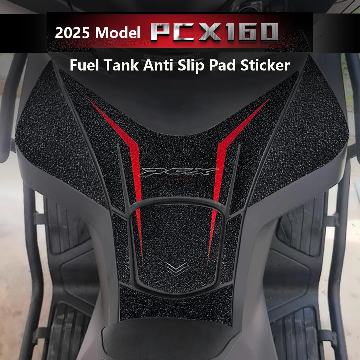 PCX160 Fuel Tank Anti Slip Pad Waterproof Sticker Gas Cap Cover  Decoative Decal Motorcycle Accessories for 2025 Model PCX 160