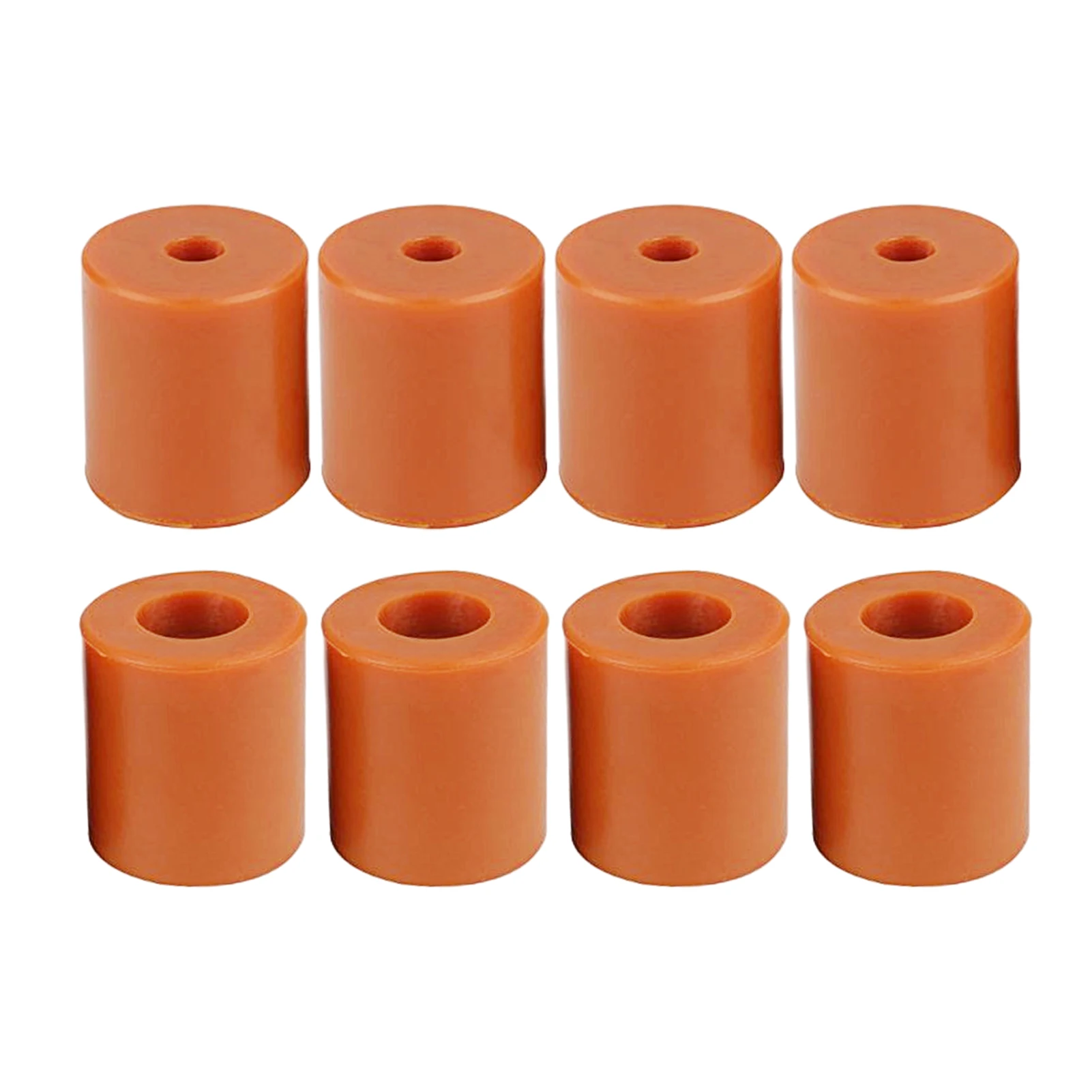 8pcs Silicone Leveling Column Shockproof Flexible Non Slip For Heatbed Easy Install 3D Printer Solid Stable Replacement Buffer