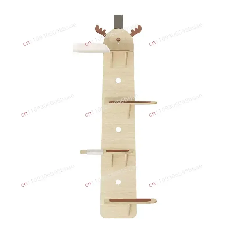 Hanging Door Cat Climbing Frame Type Cat Nest Cat Trunk Integrated Does Not Occupy A Small Solid Wood Jumping Platform No