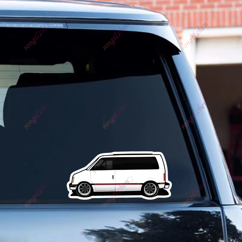 

Cartoon Car Sticker Shorty Astro Van for Car Motorcycle Racing Helmet Laptop Trunk Body Car Window Surfboard PVC Vinyl Decals