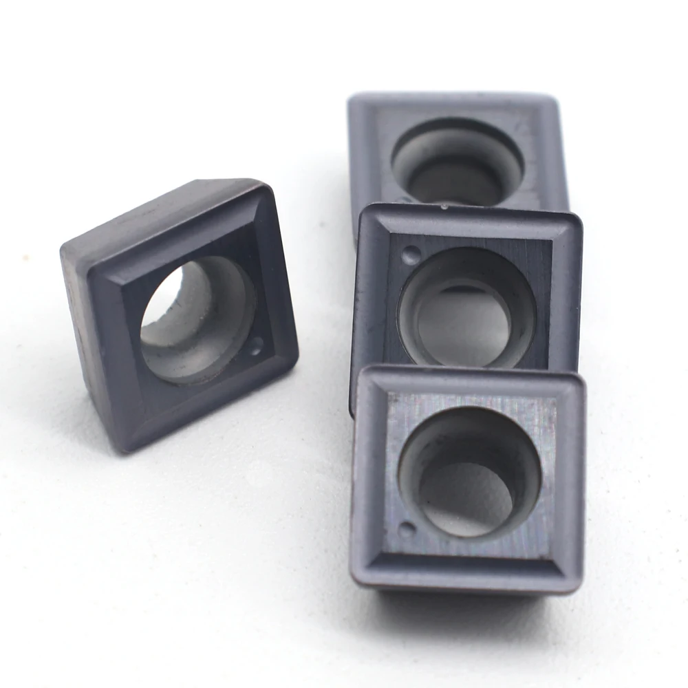 10 pz SPMG090408-DG inserti in metallo duro fresa per U trapano Pin inserto indicizzabile per tornio indice punta da trapano foratura