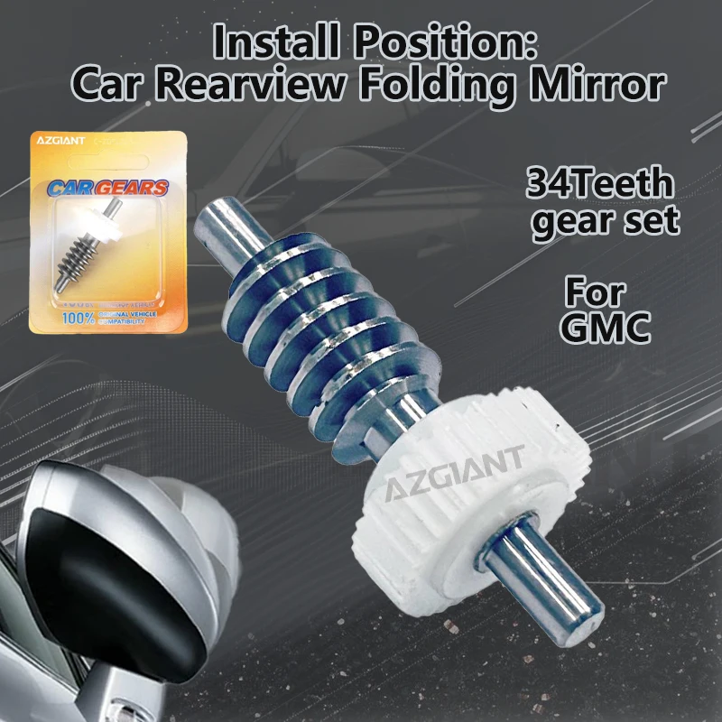 

For GMC Yukon XL/Sierra 1500 Limited 2500 HD 3500 HD Pickup Truck/ACADIA Car Electric Fold Exterior Mirrors module gear tool 34T