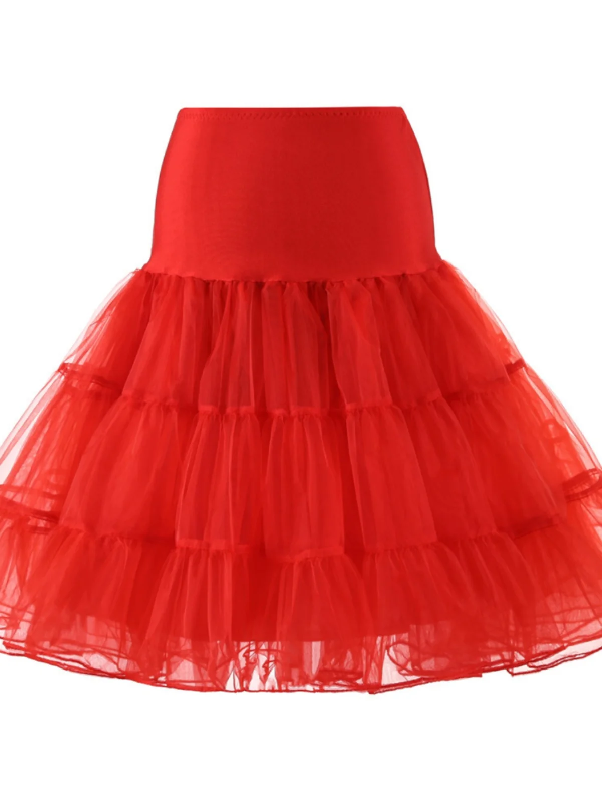 

Women's High Waist Patchwork Me Puffy Skirt Pure Color Street Sle ort f Skirt Other Material 00% Summer 2024