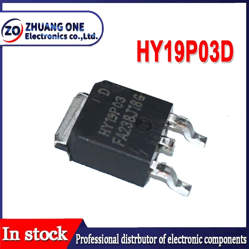 100% HY19P03D HY19P03 PNP 90A 30V TO-252 MOS, 10 개