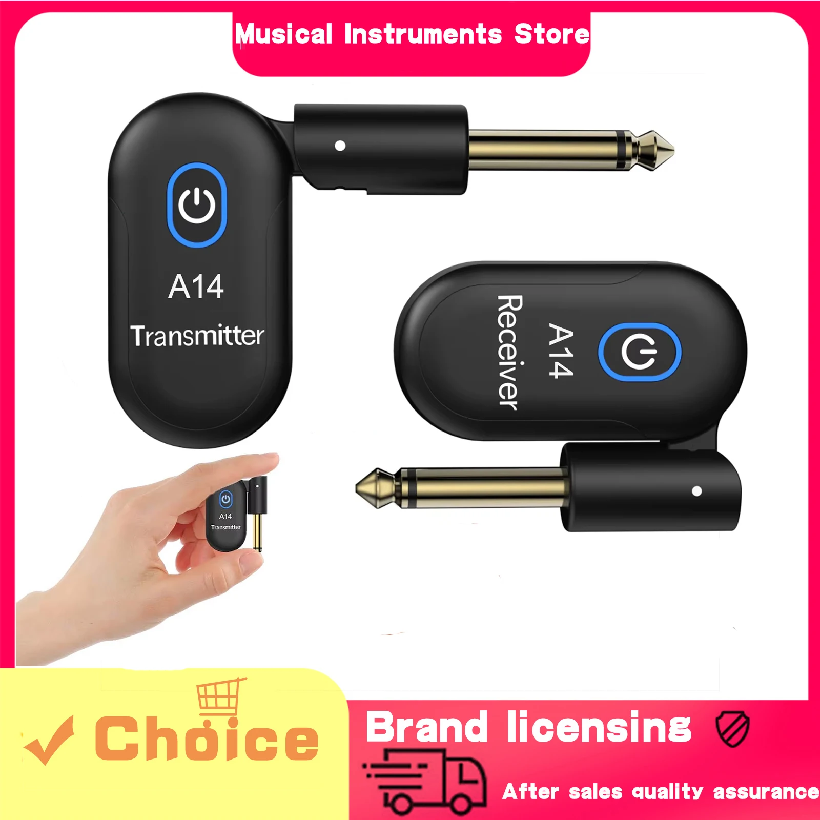 

IRIN гитарный беспроводной системный передатчик-приемник, встроенный перезаряжаемый беспроводной передатчик 2,4G для усилителя электрогитары