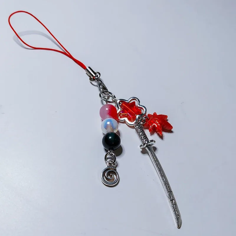 kaedehara kazuha inspired phone charm Y2K handmade