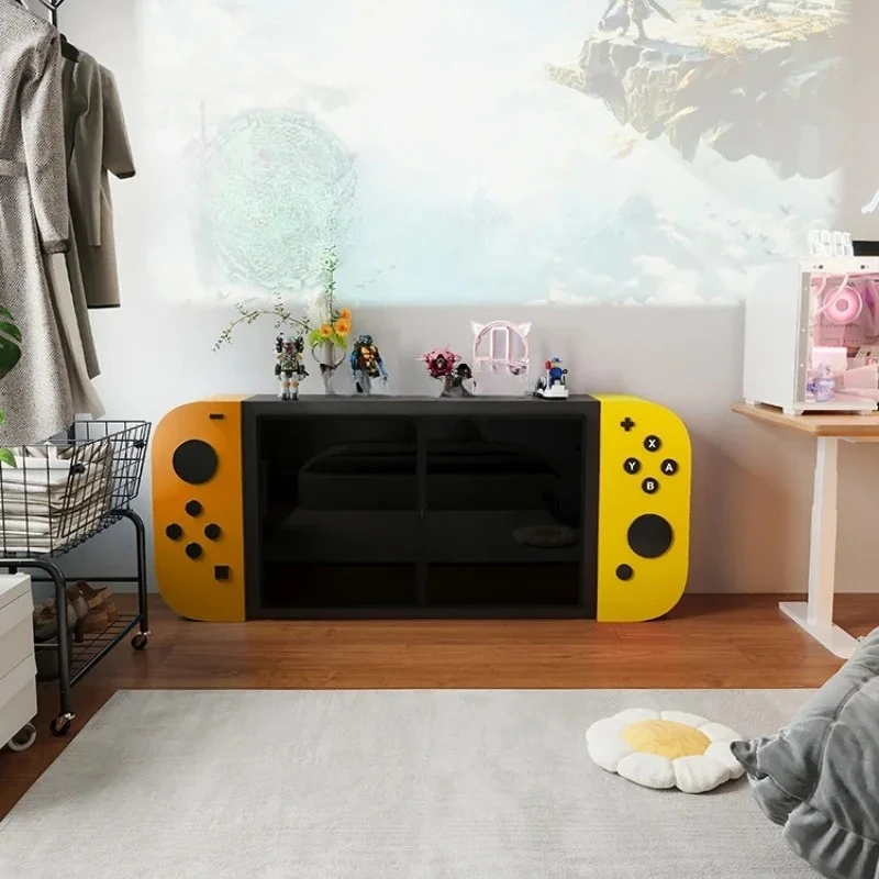 

Wall cabinet TV cabinet storage, e-sports room e-sports, the same style, handle cabinet