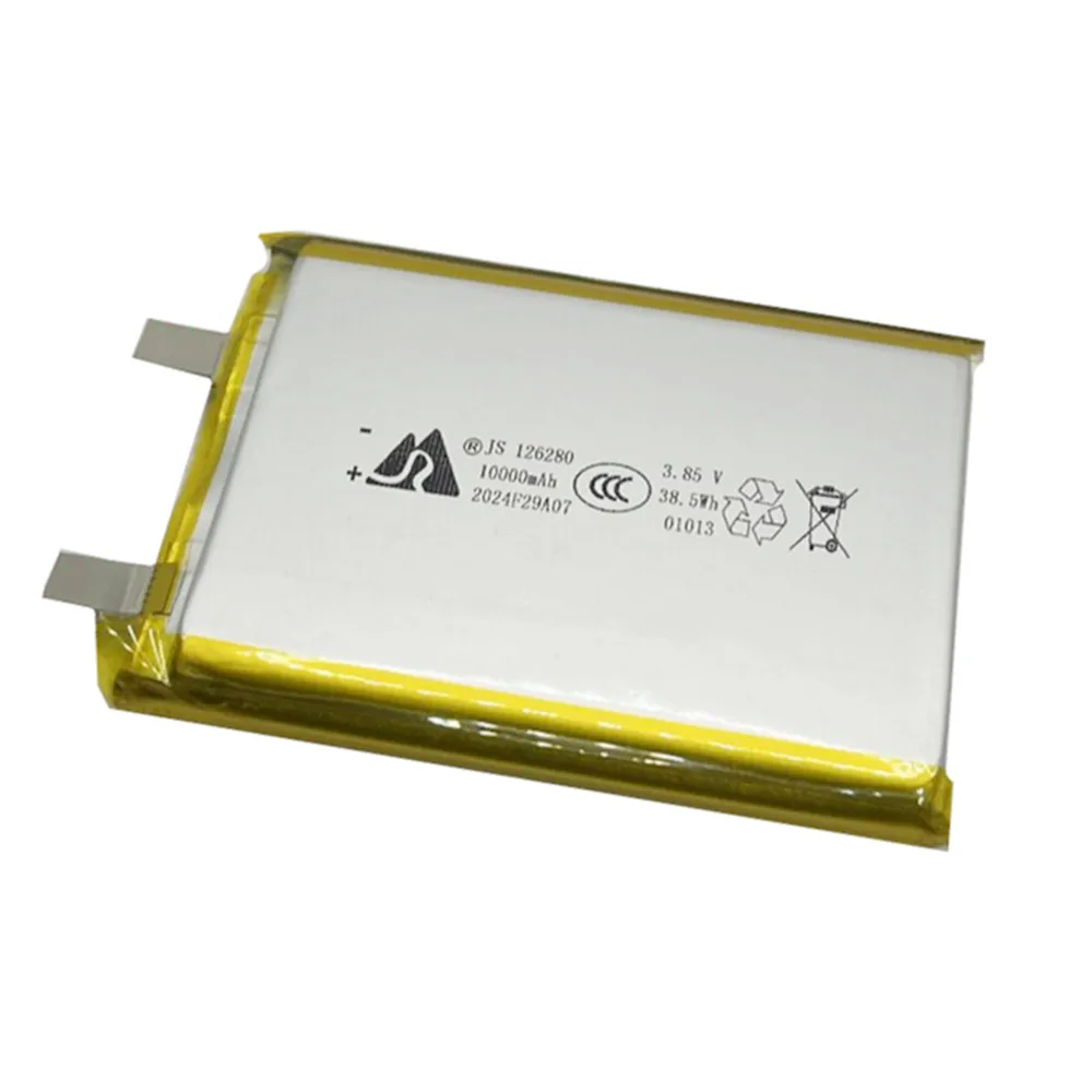 126280 10000mAh 3.85V Lithium Battery High Voltage For Power Bank Mobile Power Bluetooth Speaker Bao Air Conditioning Outdoor