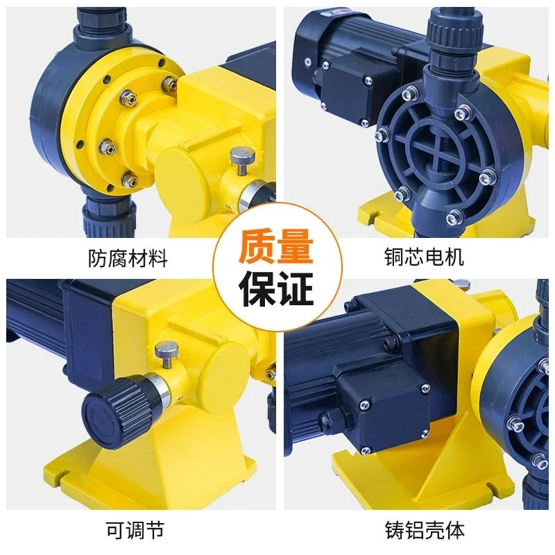 Acid Resistant Electric Metering Dosing Pump for Water Treatment Acid Addition