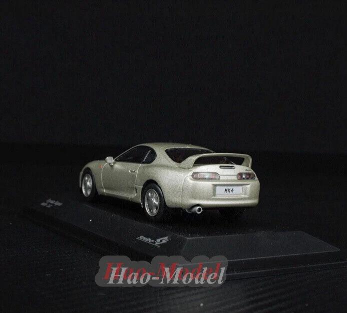 Solido 1/43 For TOYOTA SUPRA MK4 A80 Alloy Diecast Model Car Simulation Toys Boys Birthday Gifts Hobby Display Ornaments Gold