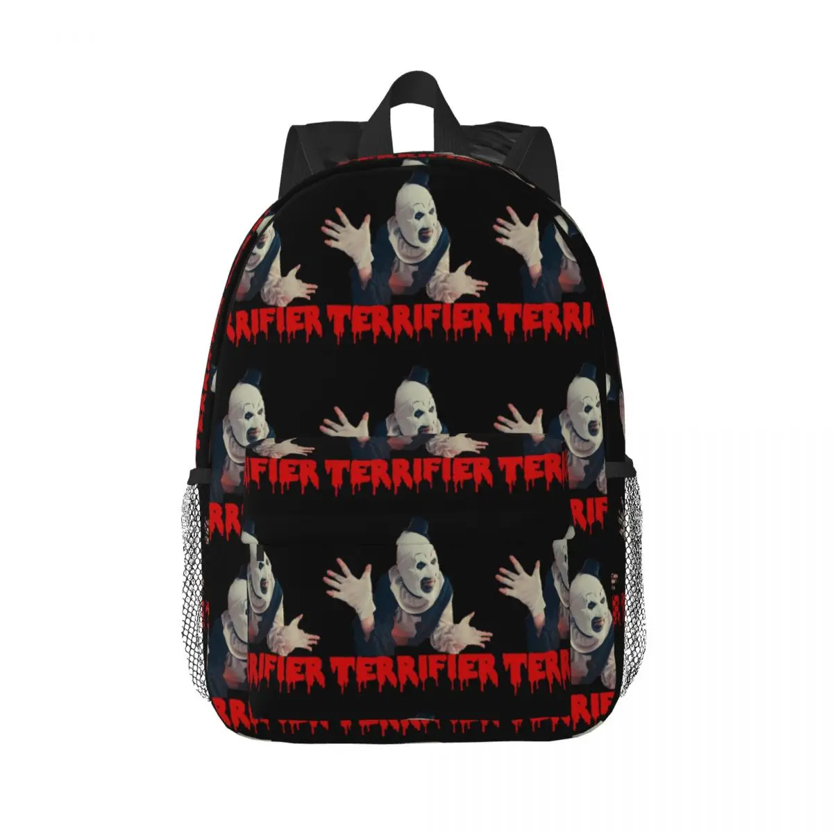 

Halloween Movie Terrifier Horror Clown Backpack Hot Sale Daypack Large Capacity Boys Girls BookBag Shoulder Bags Kids School Bag
