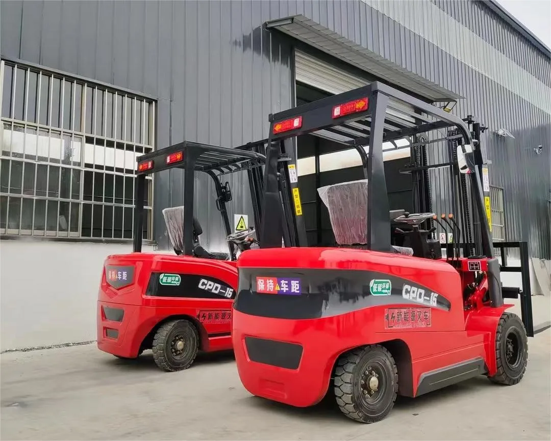 1.5 Ton Electric Forklift with Lithium Battery - Mini Size 3m Lift Height Factory Direct Industrial Warehouse Forklifts