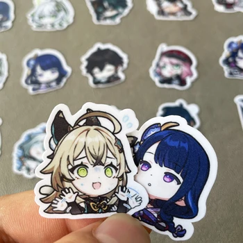 원신 임팩트 스티커, KIRARA 라이덴 쇼군 야에 미코 샤오 카즈하 나히다-완벽한 게임 재미, 40 개  Best5