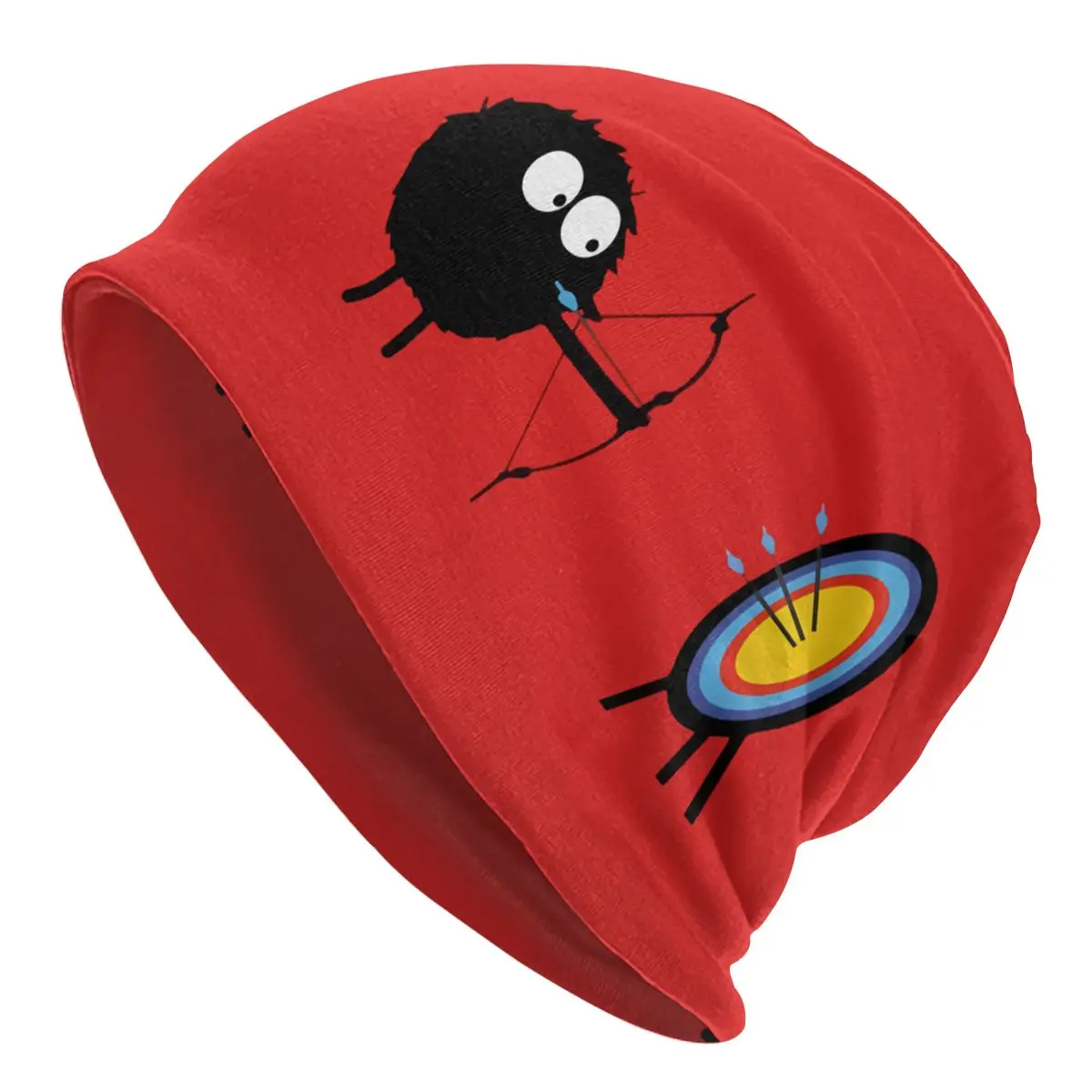 

Archery Loving Thin Skullies Beanies Caps Cartoon Anime Archery Hat Sport Sports Bonnet Hats for Men Women