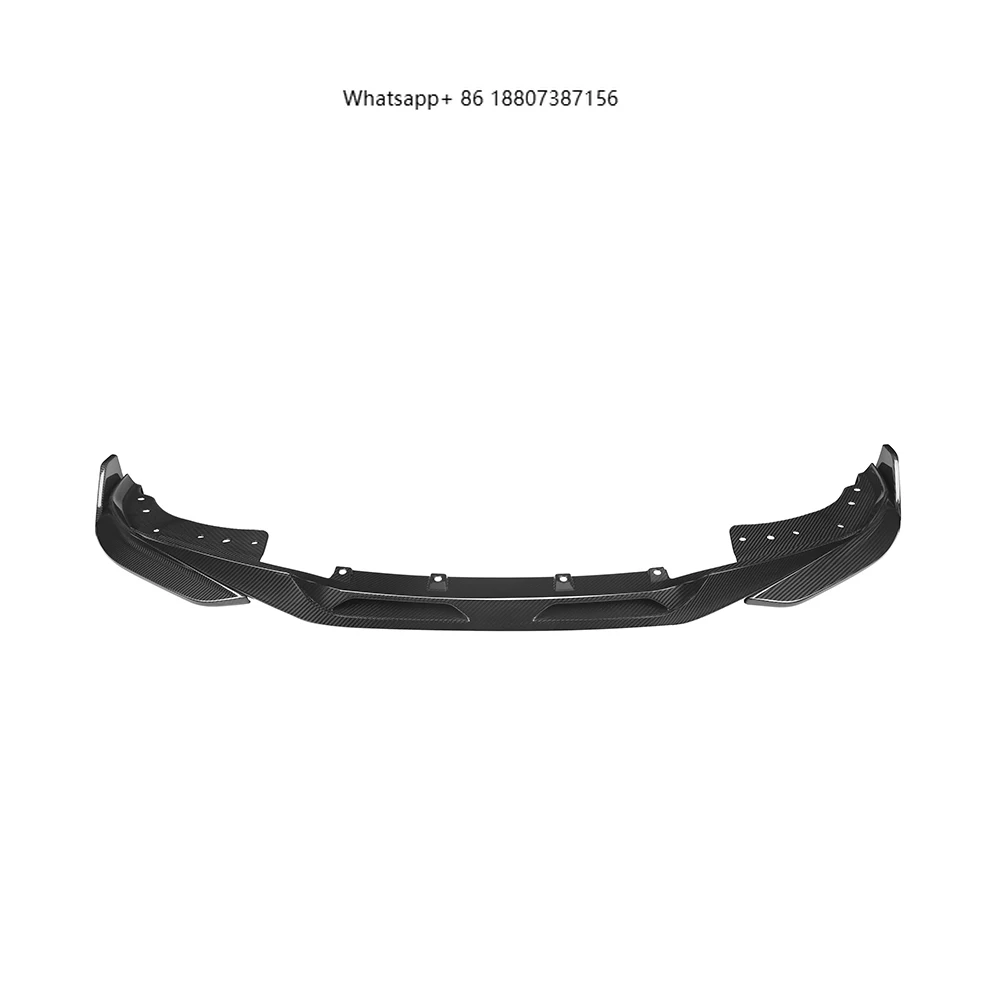 

Dry Carbon Fiber Front Bumper Lip forBMW G22 G23 4 SERIES 2020-23
