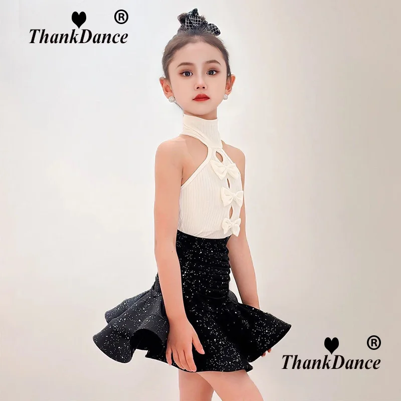 Sukienki do tańca latynoamerykańskiego dla dzieci, dziewczęce stroje do tanga, salsy, samby, tańca towarzyskiego, sukienki do tańca latynoamerykańskiego, stroje konkursowe, kostiumy latynoamerykańskie dla dzieci.