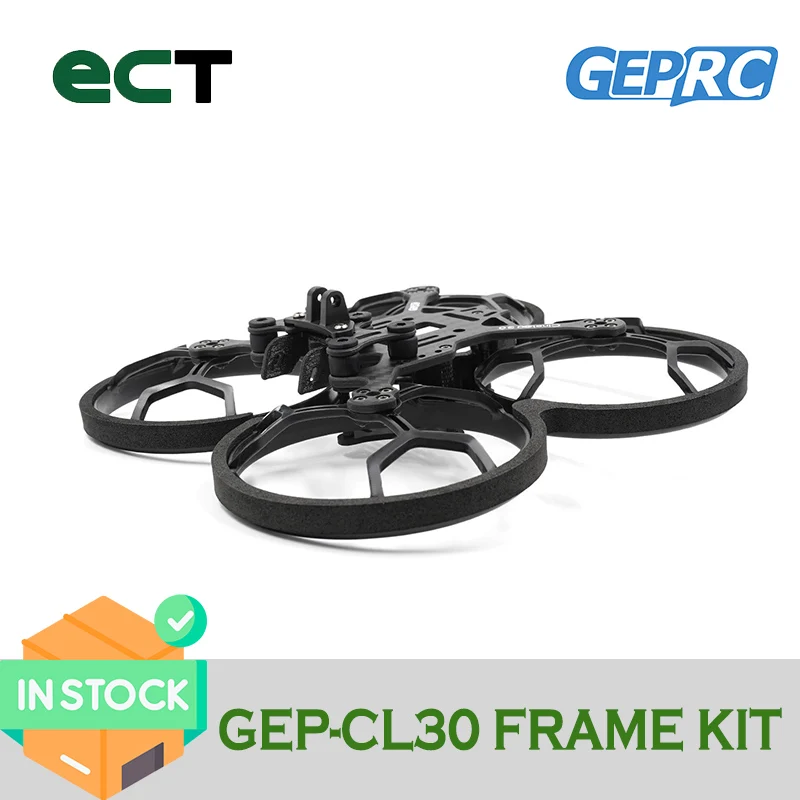 

GEPRC GEP-CL30 CineLog 30 Carbon Fiber Frame Kit 3inch 126mm Wheelbase With Propeller Guard For RC FPV Racing Quadcopter Parts