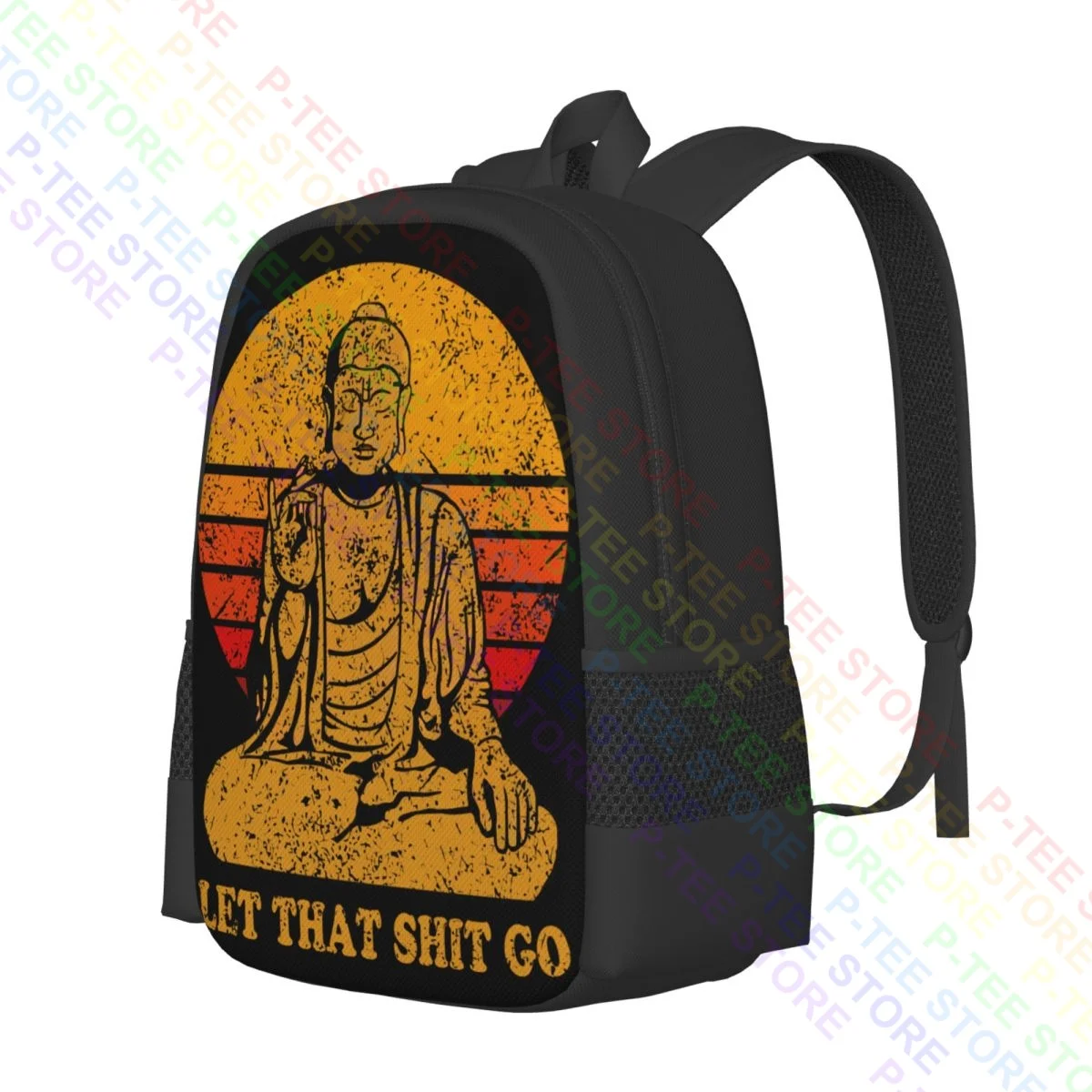 Buddha Let That GoBackpack Large Capacity Travel New Style