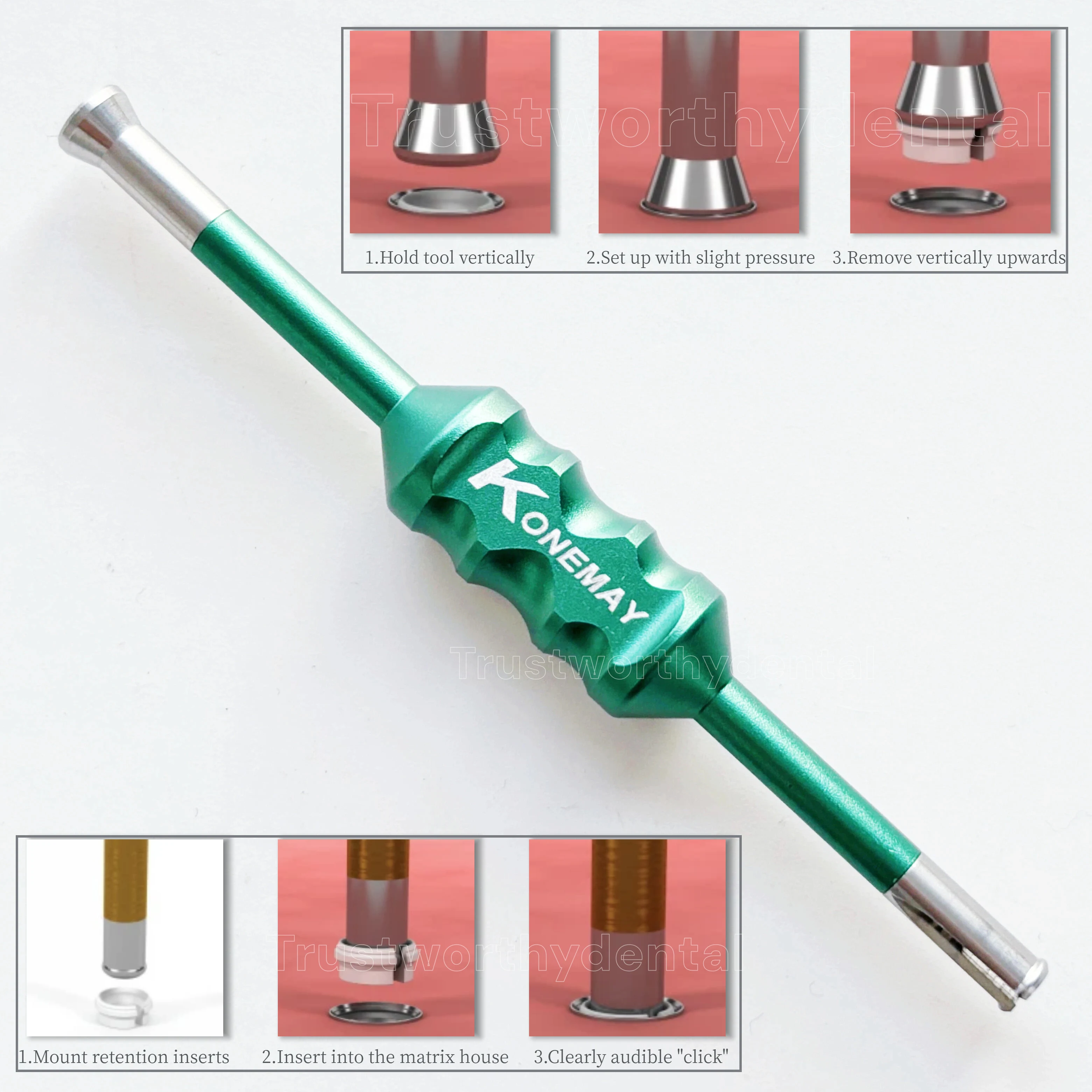 

Стоматологический Novalo Монтаж и демонтаж Инструмент Удерживающие вставки Локатор Core Монтажный инструмент Экстракция Удерживающие колпачки PEEK