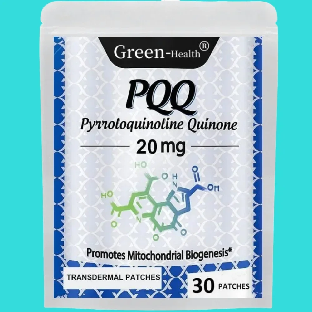 PQQ (Pyrroloquinoline Quinone) Transdermal Patches -30 Patches One Month Supply