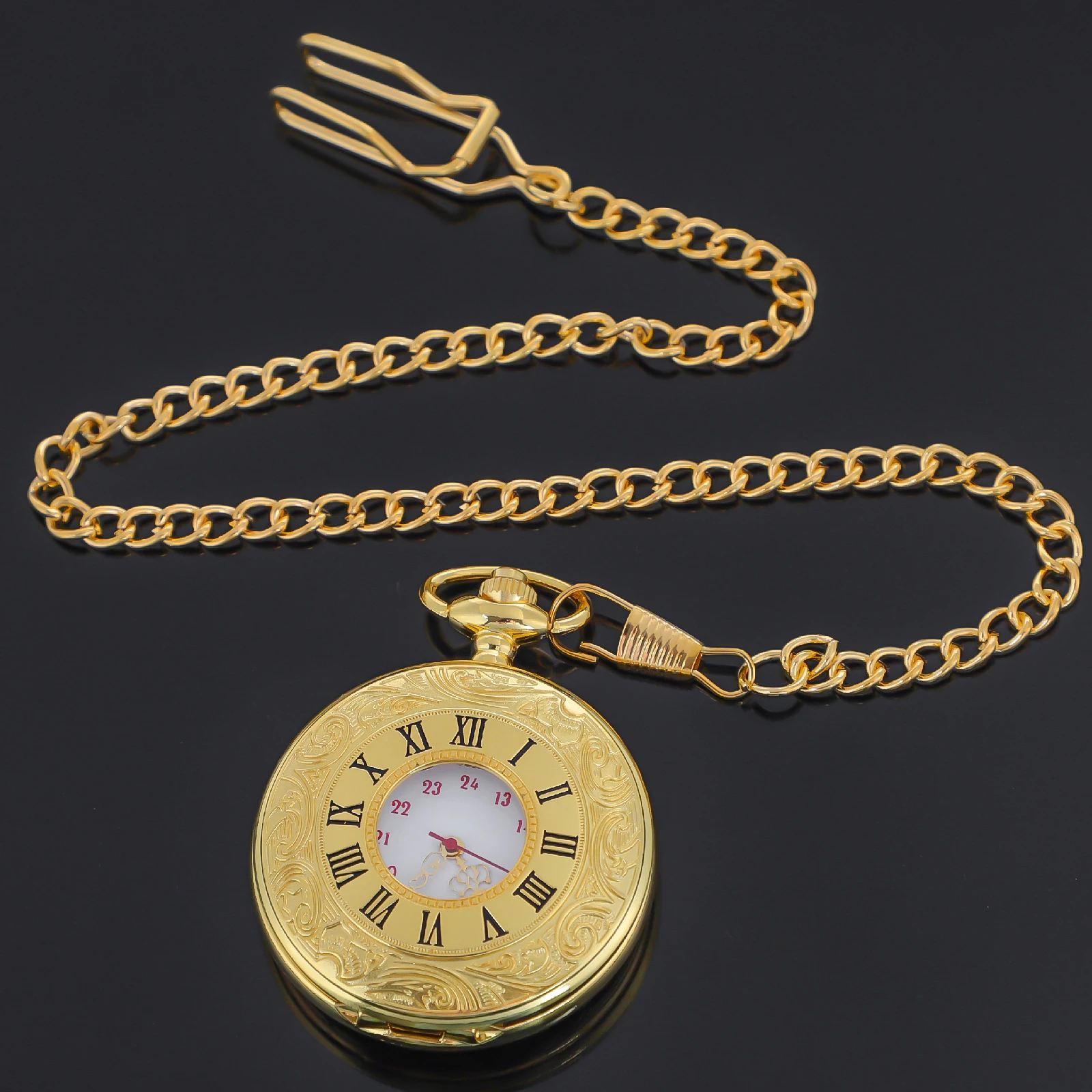 Роскошные золотые винтажные кварцевые карманные часы для женщин и мужчин, ювелирные изделия, подвеска, аксессуары, Reloj Bolsillo Digital