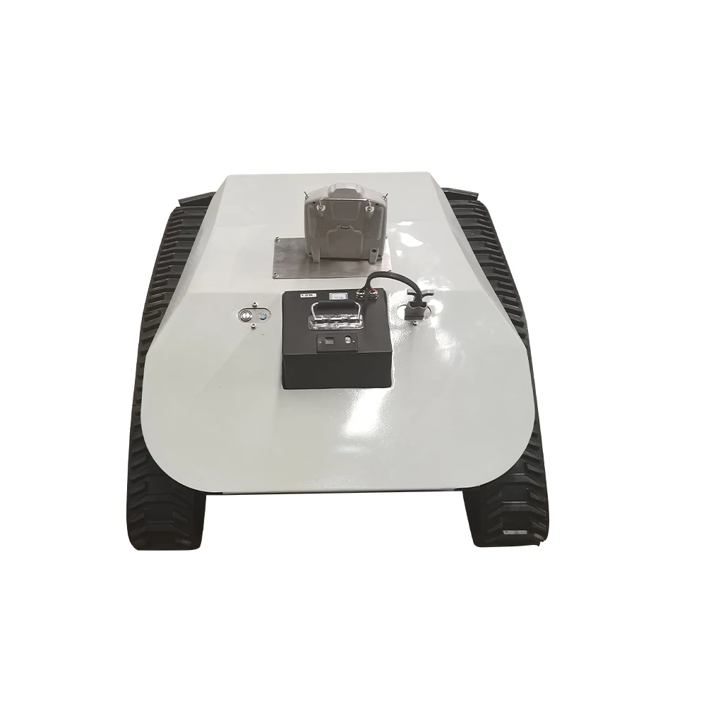 Zero Turn Crawler Mini Lawn Mower Remote Control Triple Lithium Battery Robot Grass Cutter E-start Lawn Mower Purity Electric