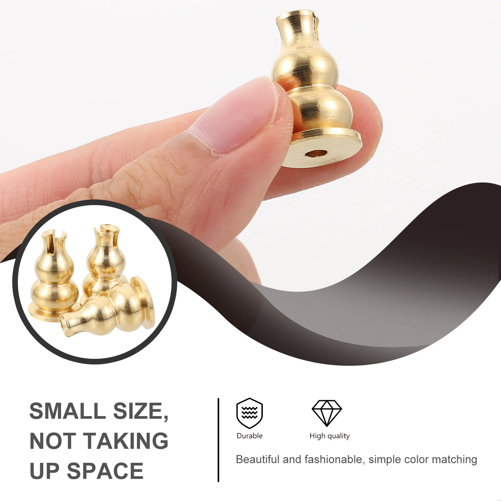 

3Pcs Copper Mini Incense Insert Stands Small Incense Burner Desktop Holder for Study Bedroom Sauna Yoga