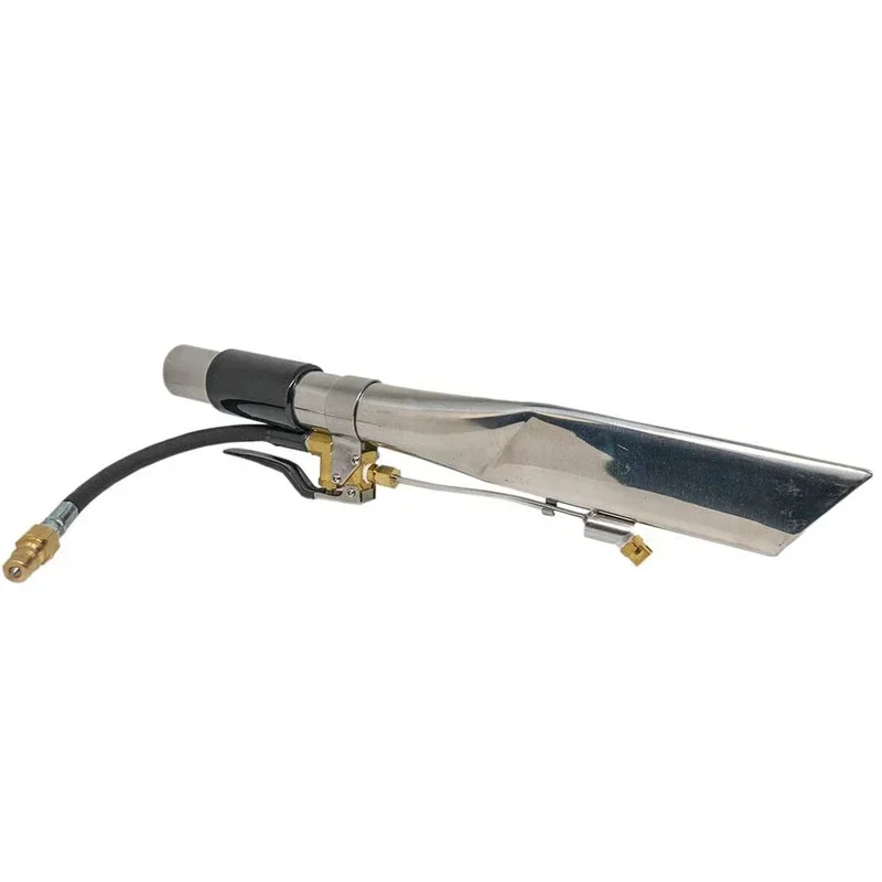 Stainless steel 18 inch slit tool for automotive detailing and interior cleaning