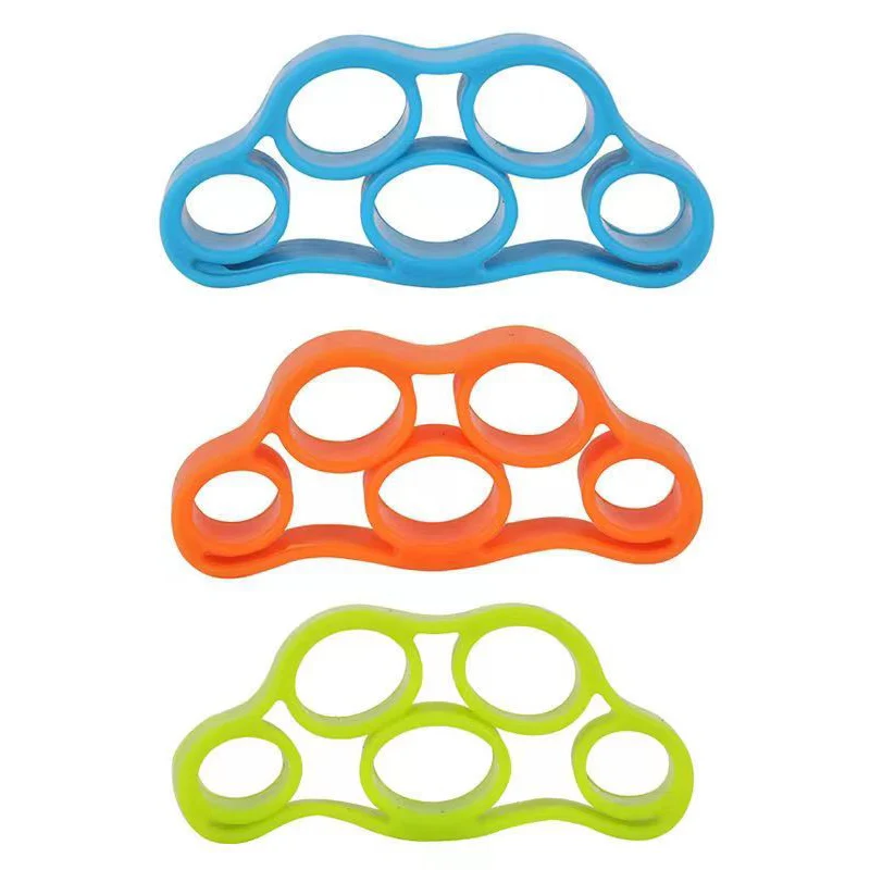 3PCS Finger Exerciser Silicone Hand Gripper Relaxing Occupational Therapy Toys For Kids And Adults Juegos Antiestres Y Ansiedad