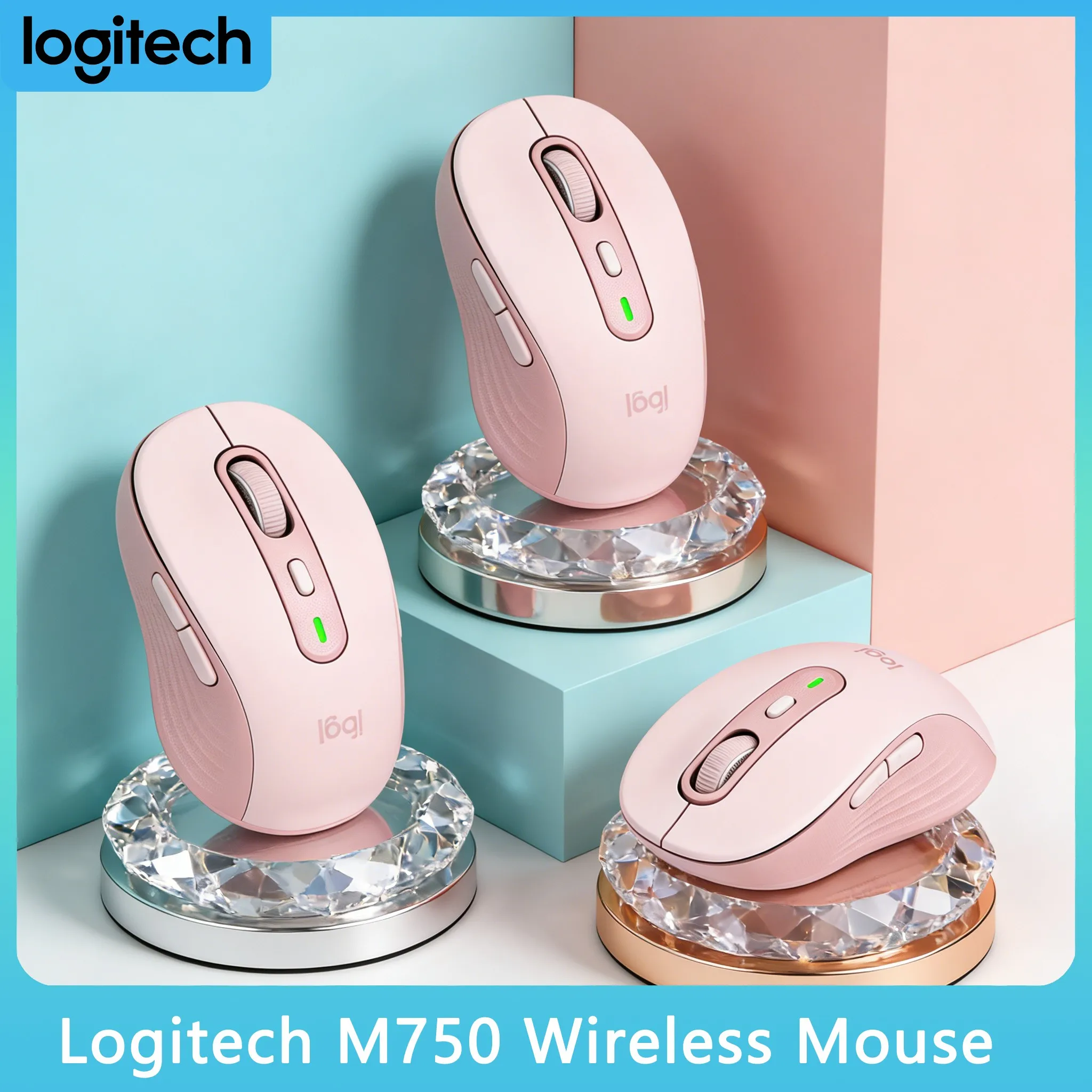 

Беспроводная мышь M750: эргономичная форма снижает нагрузку на запястье на весь день