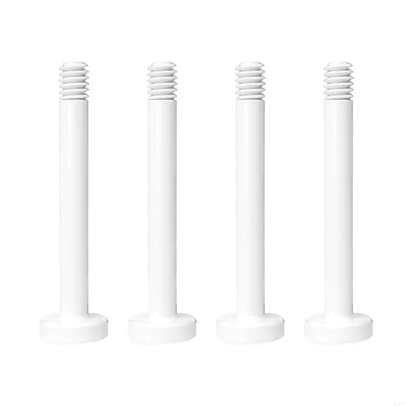 

652F Set of 4 Computer Case Fan Fixing Screws Convenient Assembly and Improved Support for Computer Cooling Fan Screws