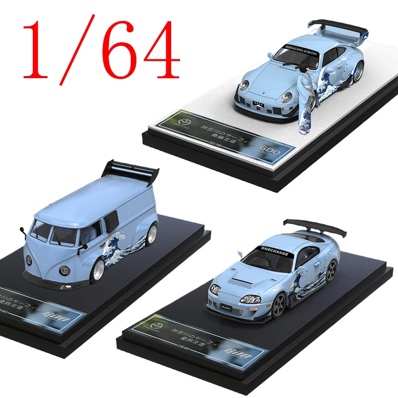 

TimeMicro Diecast 1/64 Scale RWB Alloy Model Cars RWB993 Play Vehicles Toys for Boys Gift Original Box