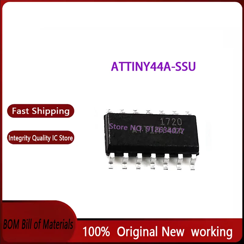 (10-100piece)ATTINY44A-SSU ATTINY44A SOP-14  IC Chipset New Original