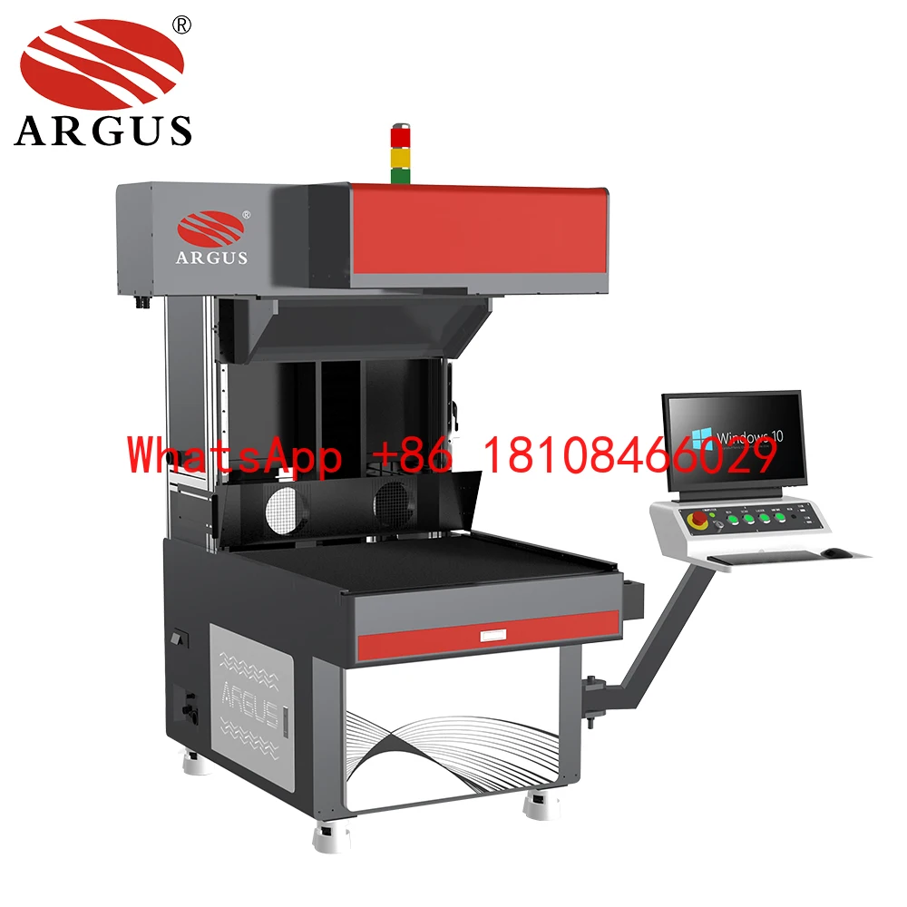 ARGUS Paper Box CO2 Laser Marking Machine Gift Box Label Print Cigarette case Coated Laser Cutter Paper Board