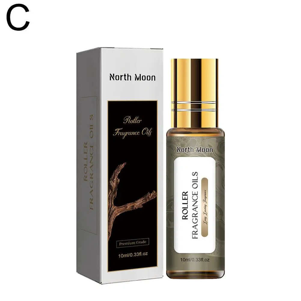 Rouleau de parfum frais et léger pour femme, perles de parfum, s'attarde sur les oreilles et les poignets, 10ml, 2 pièces